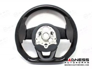 Audi RS4 Steering Wheel Paddle Shifters - Carbon Fiber 